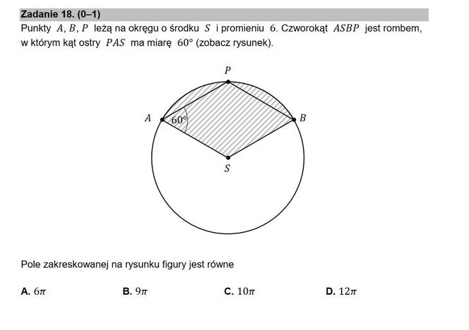 Przykłady z egzaminu maturalnego