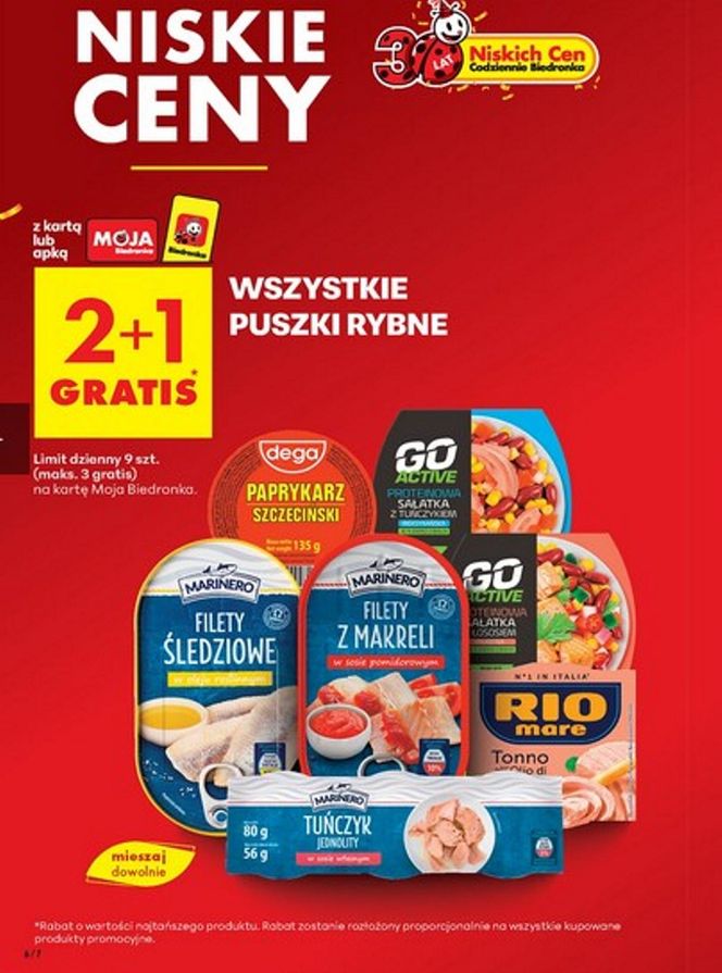 Gratisy w Biedronce