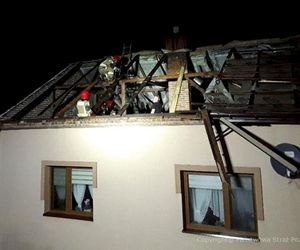 Zerwane dachy, podtopienia i brak prądu. Katastrofalne skutki nawałnic w Łódzkiem