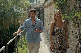 Barwy szczęścia, odcinek 3150. Justin (Jasper Sołtysiewicz), Ola (Michalina Robakiewicz)