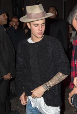 Justin Bieber w kapeluszu