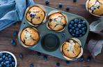 Klasyczne muffinki z borówkami 