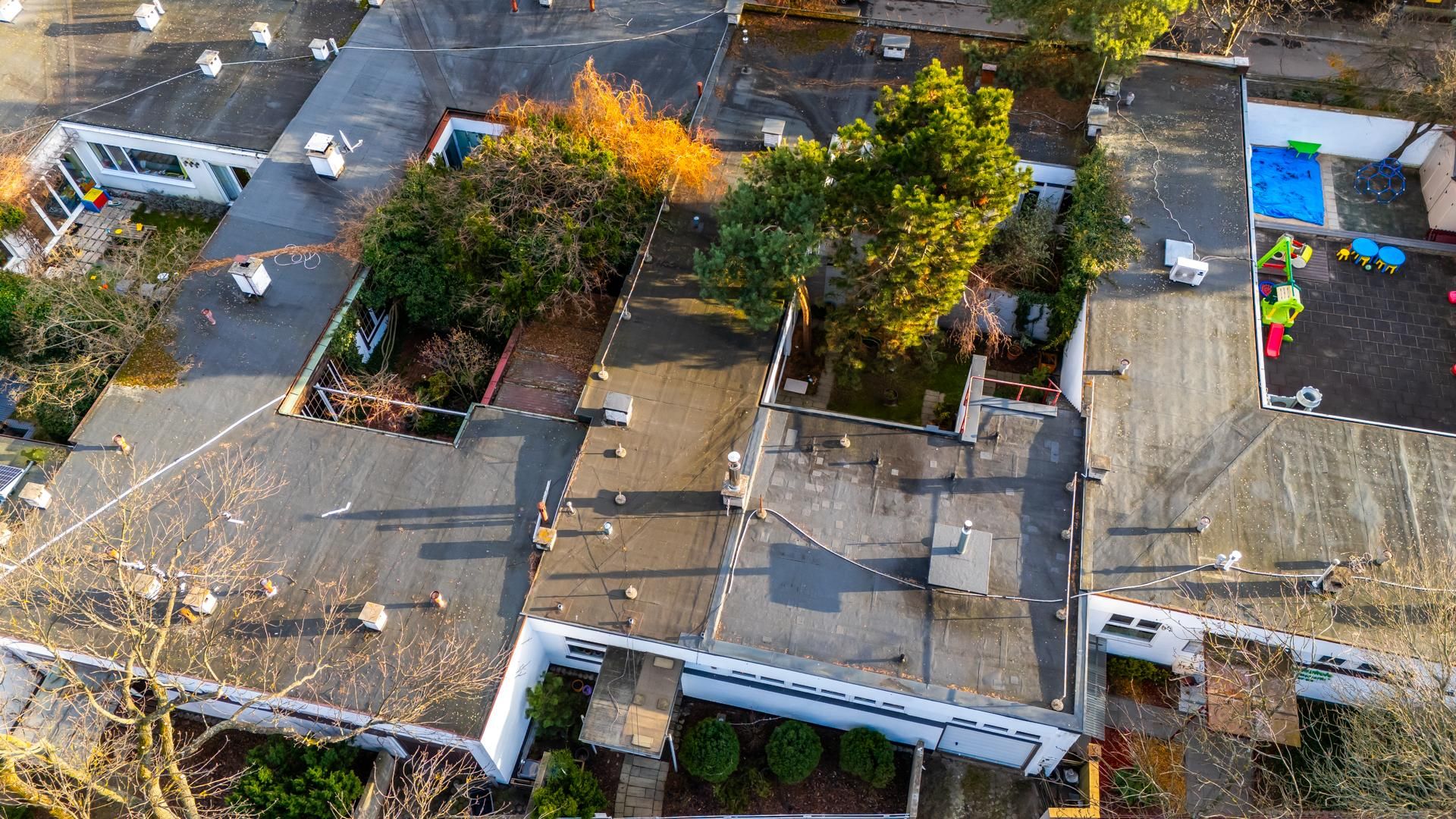 Atrialne domy przy ulicy Orężnej