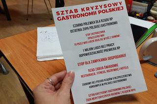 Restauratorzy, kucharze, producenci wyjdą na ulice, także w Gorzowie!