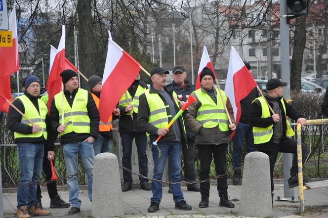 Strajk rolników w Kielcach. 14 marca 2024