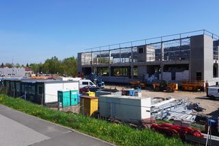 To pierwszy sklep tej marki w Olsztynie. Prace postępują. Znamy wstępny termin otwarcia sklepu