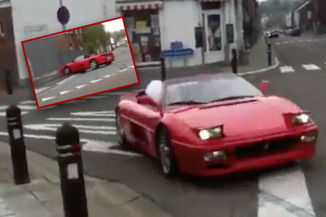 Roztrzaskał Ferrari 348