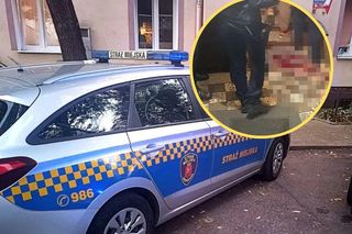 On pił w fotelu przed domem, a jego partnerka konała obok. Interwencja niczym z filmu akcji