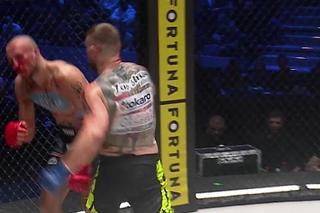 Potwornie krwawe starcie na KSW 88! Morze krwi i brutalny nokaut. Aż ciarki przechodzą