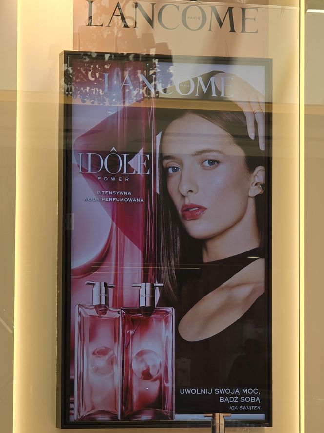 Iga Świątek, kampania reklamowa Lancome