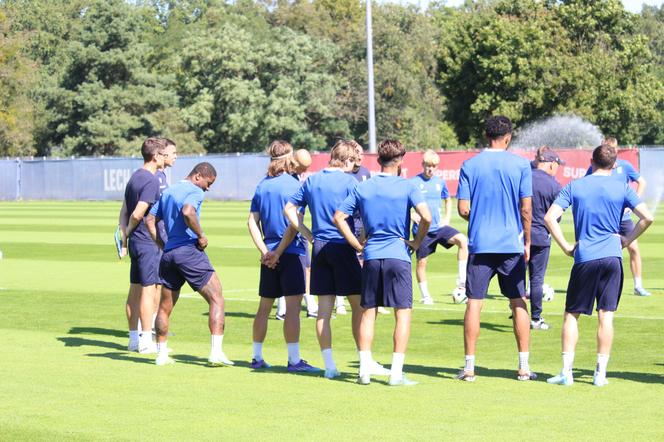 Trening Lecha Poznań przed meczem z Zagłębiem Lubin