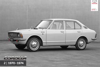 Toyota Corolla - 2 generacja (1970-1974)