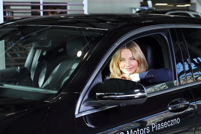 Małgorzata Socha jeździ elektrycznym Mercedesem EQC