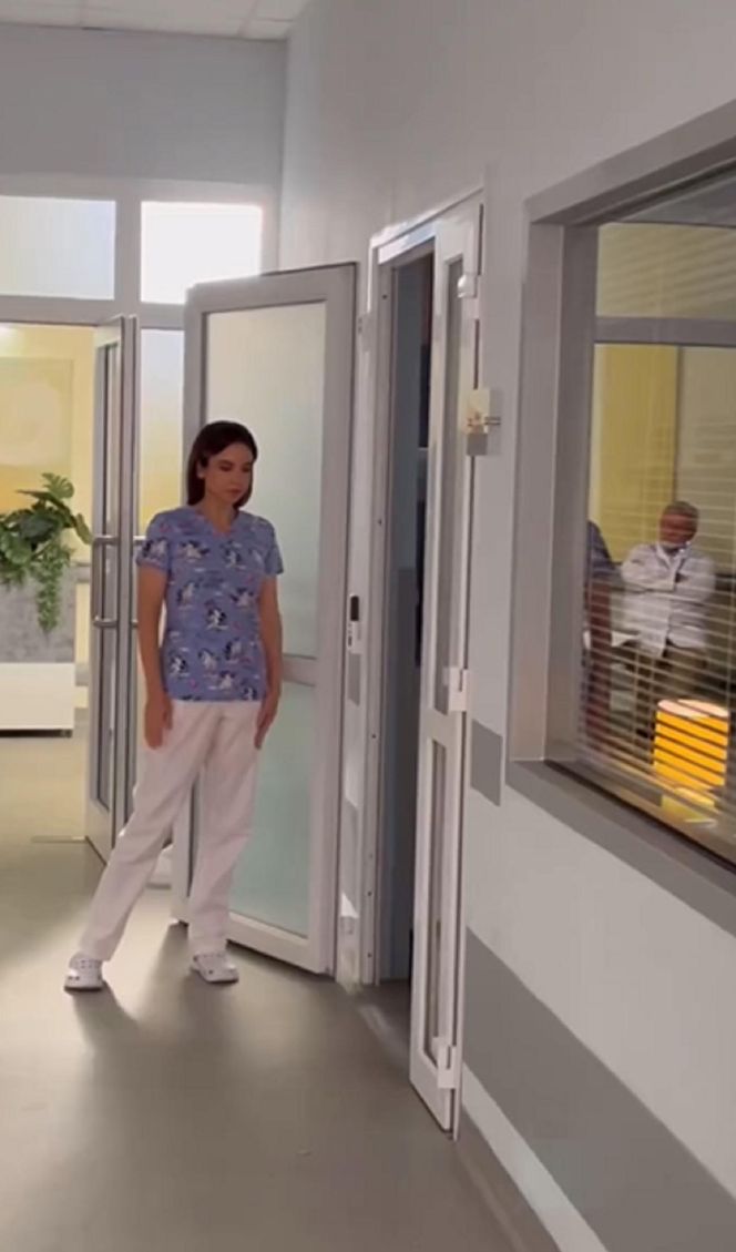 	M jak miłość nowy sezon. Aneta (Ilona Janyst) na planie