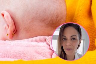 Tym grozi przekłuwanie uszu niemowlętom! Lekarka mówi, jaki wiek jest bezpieczny 