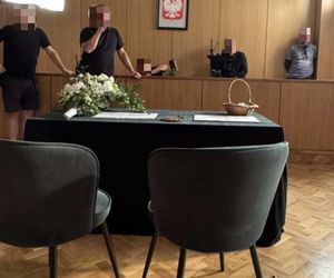 M jak miłość. Ślub Julii (Marta Chodorowska) i Dimy (Michaił Pszeniczny)