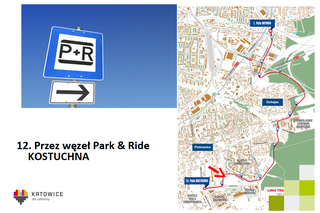 Tramwaj do Kostuchny z centrum Katowic