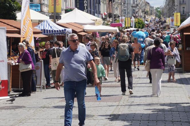 Święto Kielc 2025. Jarmark na ulicy Sienkiewicza