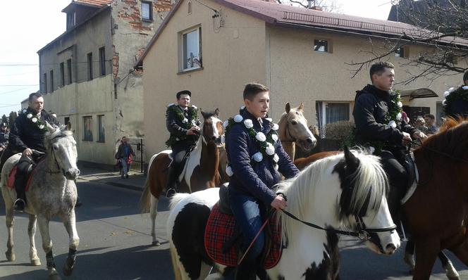 Procesja konna w Gliwicach-Ostropie