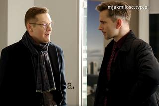 M jak miłość odc. 1733. Piotrek (Marcin Mroczek), Kamil (Marcin Bosak)