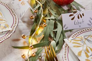 Dekoracje z lampek choinkowych