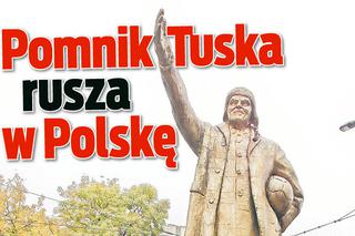 Pomnik premiera w Szczecinie. Pogłaszcz Tuska, ma cudowną moc!