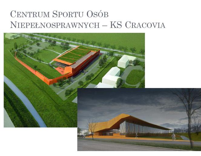 Planowane centrum sportu osób niepełnosprawnych w Krakowie
