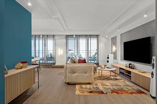 Mieszkanie z akcentem turkusu