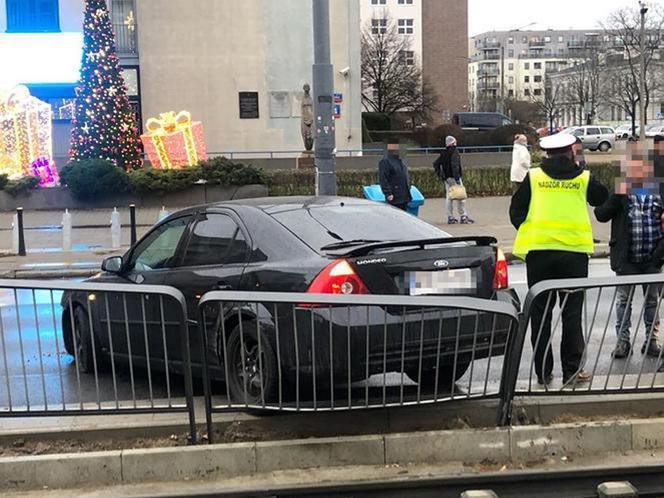 Ford zderzył się z Mercedesem