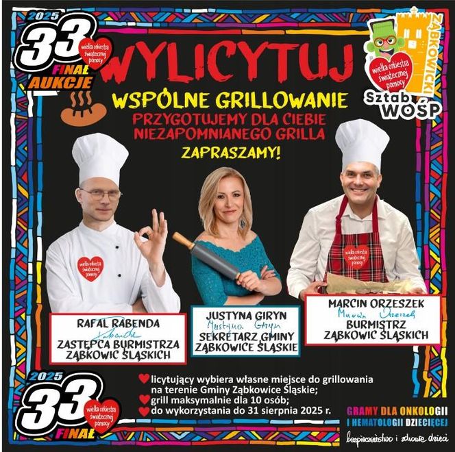 Wspólne grillowanie z kierownictwem Gminy Ząbkowice Śląskie