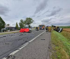 Wypadek na DK94 w Źródłach 