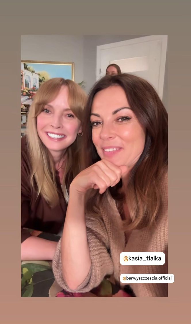 Barwy szczęścia. Kasia (Katarzyna Glinka), Agnieszka (Katarzyna Tlałka)