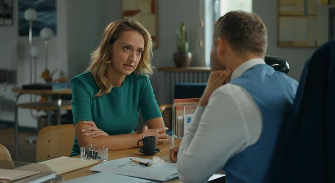 Barwy szczęścia, odcinek 3137. Asia (Anna Gzyra), Klemens (Sebastian Perdek)