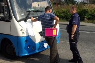 Pijany kierowca autobusu wiózł dzieci!