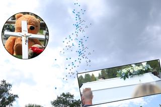 Pogrzeb Kamilka z Częstochowy: zdjęcia baloników lecących do nieba rozrywają serce. Zobacz galerię