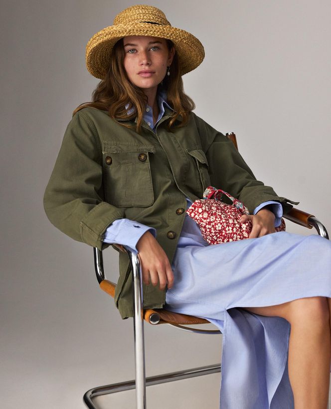 Sneakersy damskie beżowe do butelkowej zieleni