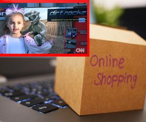 Dziesięciolatka zaszalała na zakupach w sieci