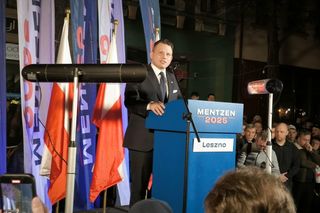 Wybory prezydenckie: Mentzen zaprzecza relacjom z Nawrockim. Ostro uciął spekulacje 
