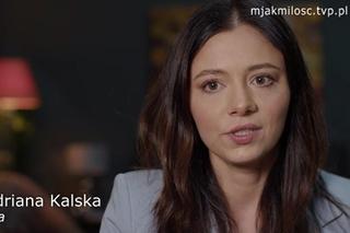 Kulisy serialu M jak miłość. Iza (Adriana Kalska)