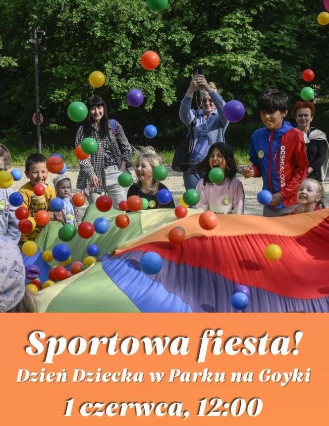 Sportowa fiesta. Dzień Dziecka w Parku na Goyki