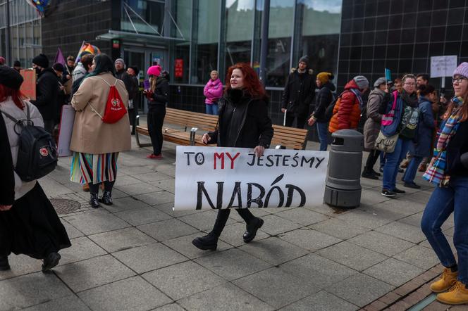 Śląska Manifa w Katowicach pod hasłem "Polsko szanuj kobiety"