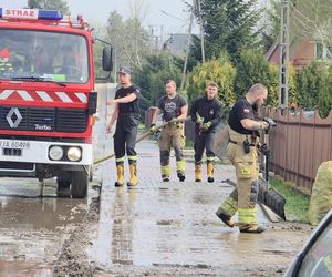 Pawłosiów po powodzi.