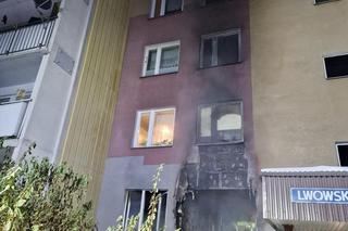 Nowy Sącz. Tragiczny pożar mieszkania. Jedna osoba nie zdążyła uciec