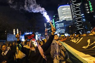 Demonstracja propalestyńska we Włoszech