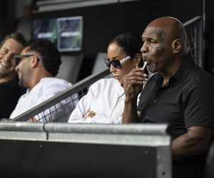 Nie do wiary, gdzie został przyłapany Mike Tyson! 58-latkowi towarzyszyła piękna żona