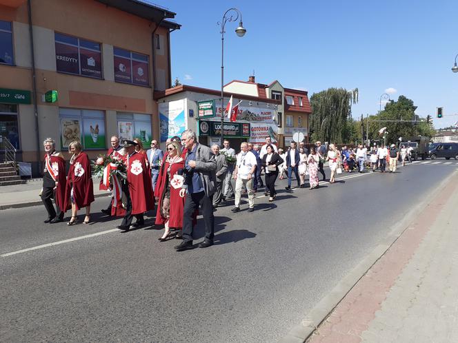 Odsłonięcie tablicy upamiętniającej 100-lecie Cudu nad Wisłą