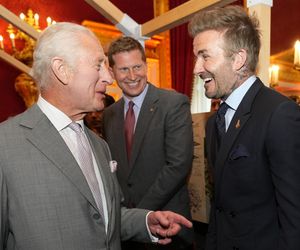 David Beckham pasowany na rycerza