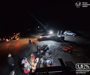 Poszukiwania prowadzone w trudnym, górskim terenie zakończyły się dramatycznym finałem