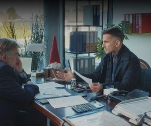 	M jak miłość odc. 1852. Kamil Gryc (Marcin Bosak), biznesmen Marczak (Michał Pietrzak)