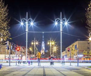 Świąteczne iluminacje w Częstochowie gotowe na jarmark bożonarodzeniowy